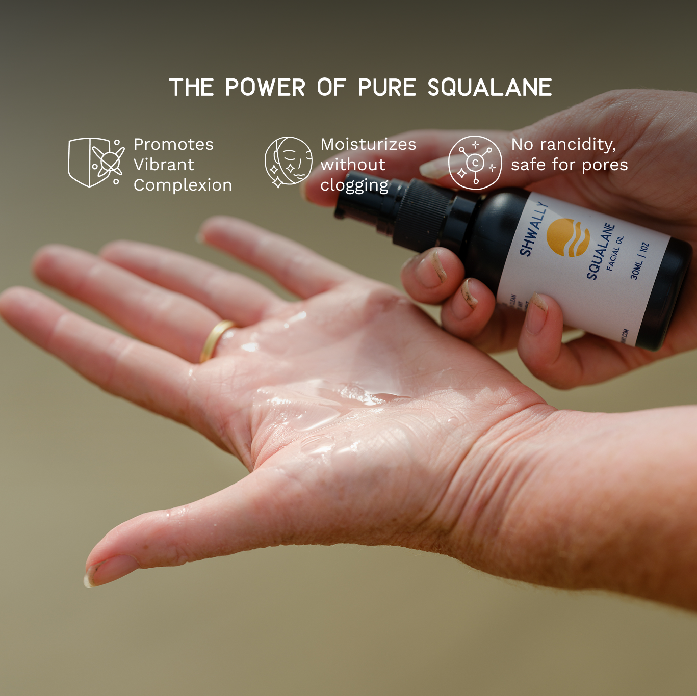 NEW Shwally Squalane Facial Oil