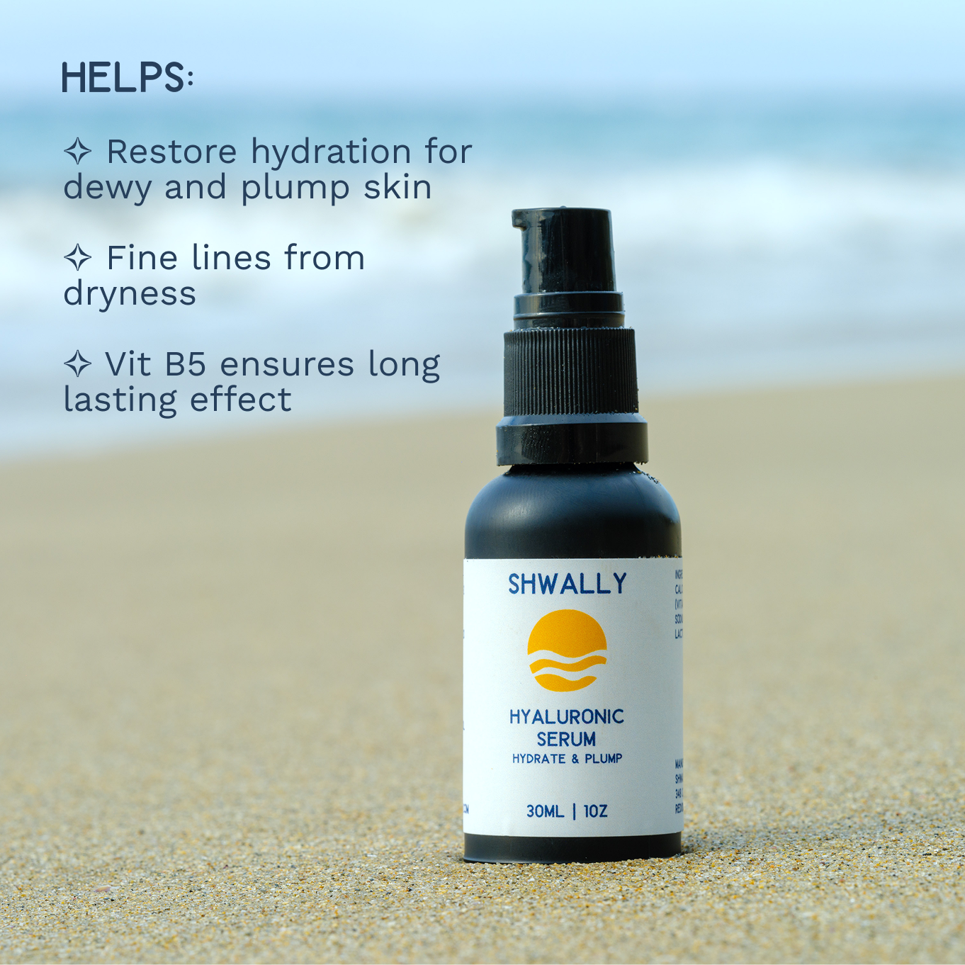 NEW Shwally Hyaluronic Serum – Hydrate & Plump