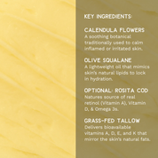 Shwally Tallow, Honey & Royal Jelly Deluxe Face Cream + Rosita Cod Oil Option
