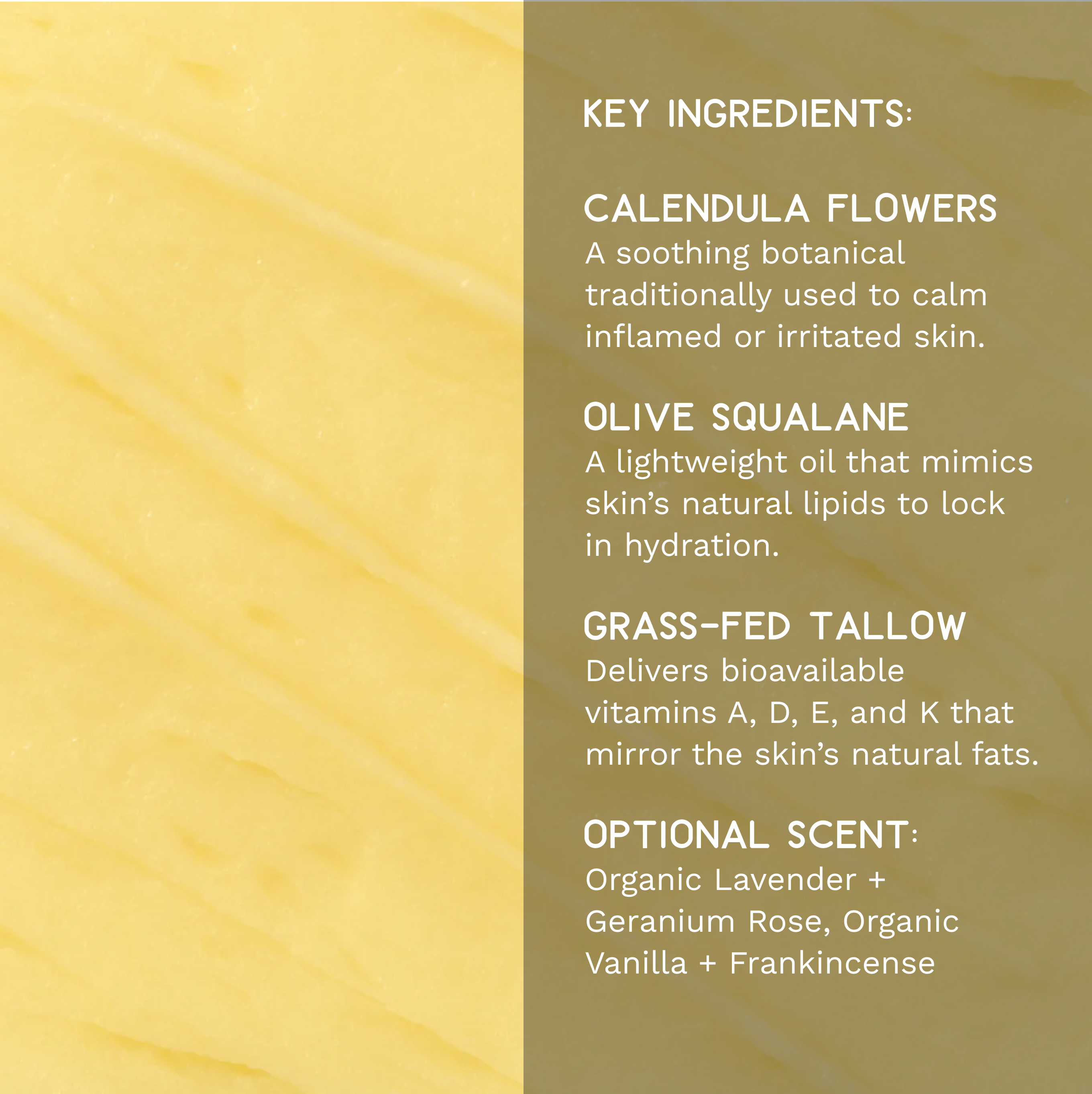 Shwally Tallow & Squalane Noncomedogenic Face Balm