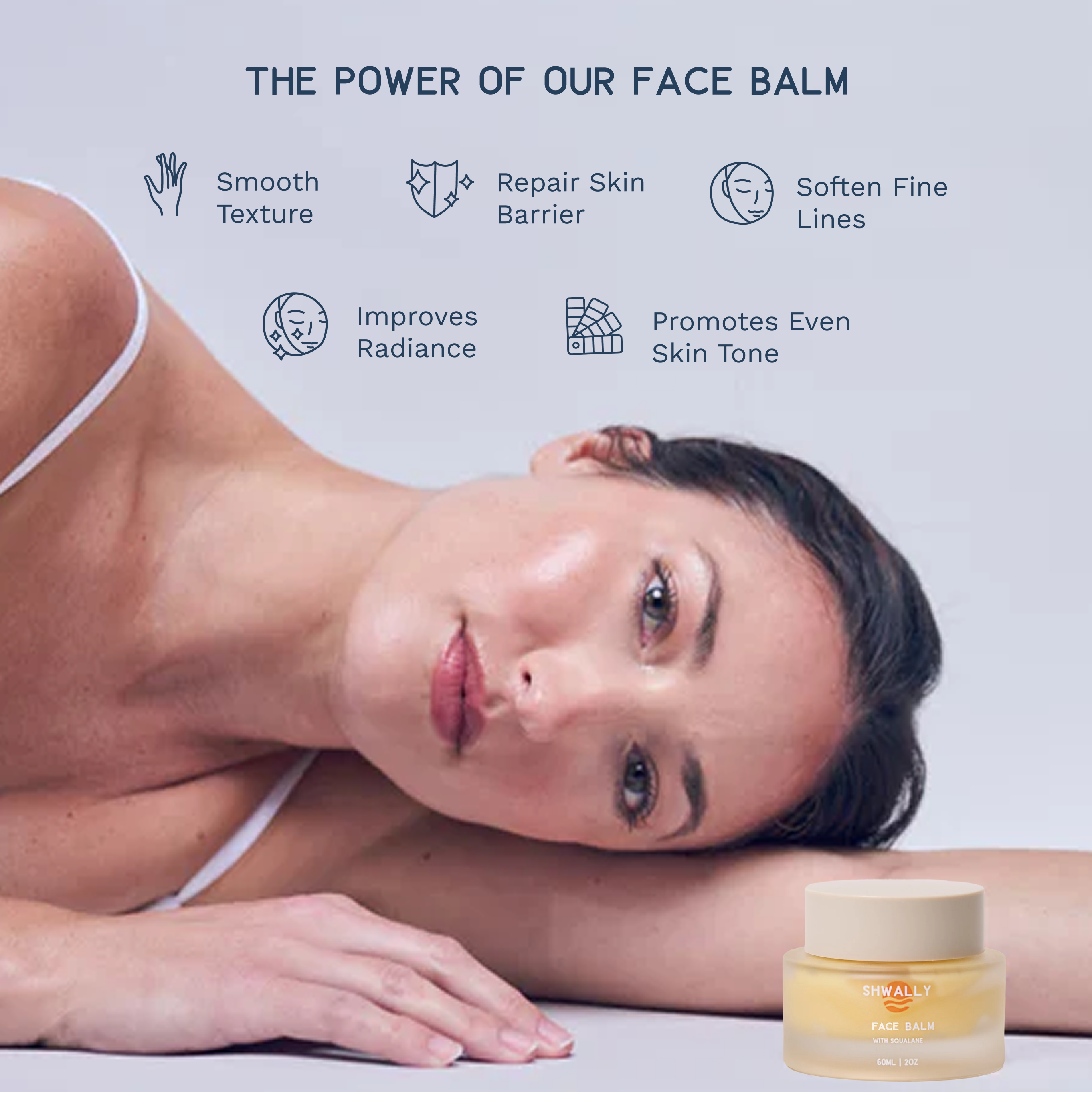 Shwally Tallow & Squalane Noncomedogenic Face Balm