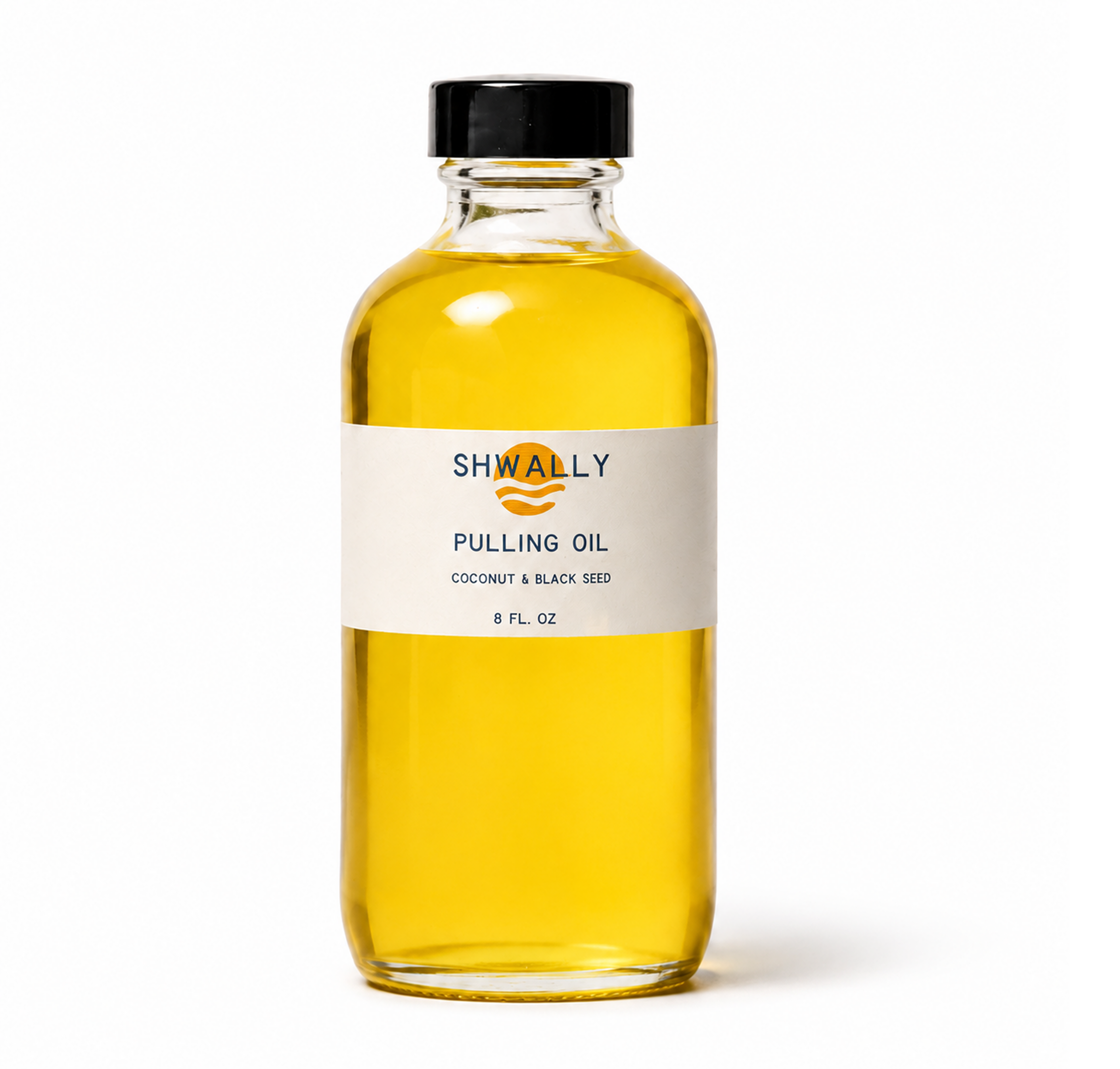 Shwally Black Seed, Coconut + Peppermint Pulling Oil - 8oz