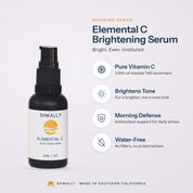 Shwally Elemental C Brightening Serum benefits