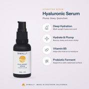 Shwally Hyaluronic Serum – Hydrate & Plump benefits