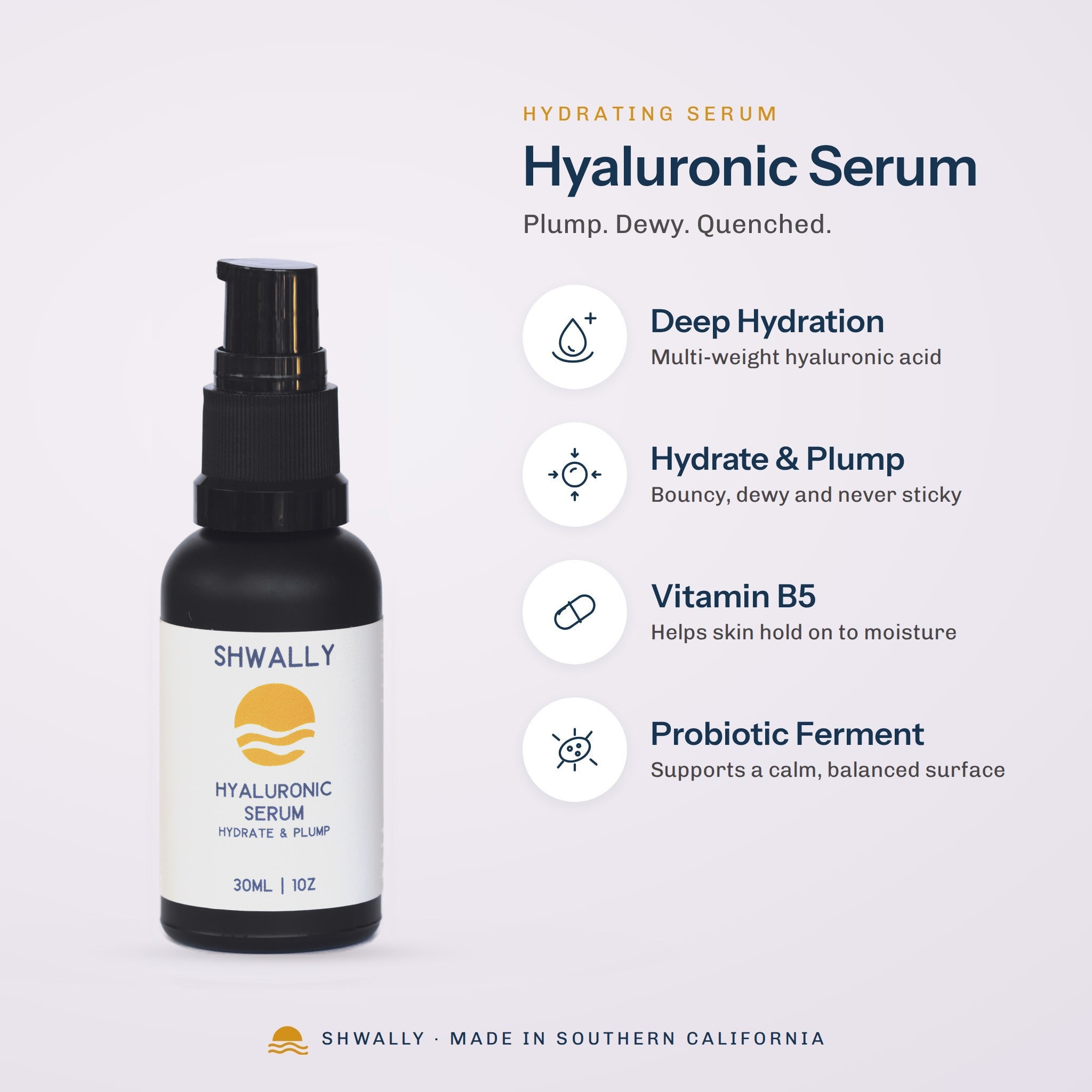 Shwally Hyaluronic Serum – Hydrate & Plump benefits