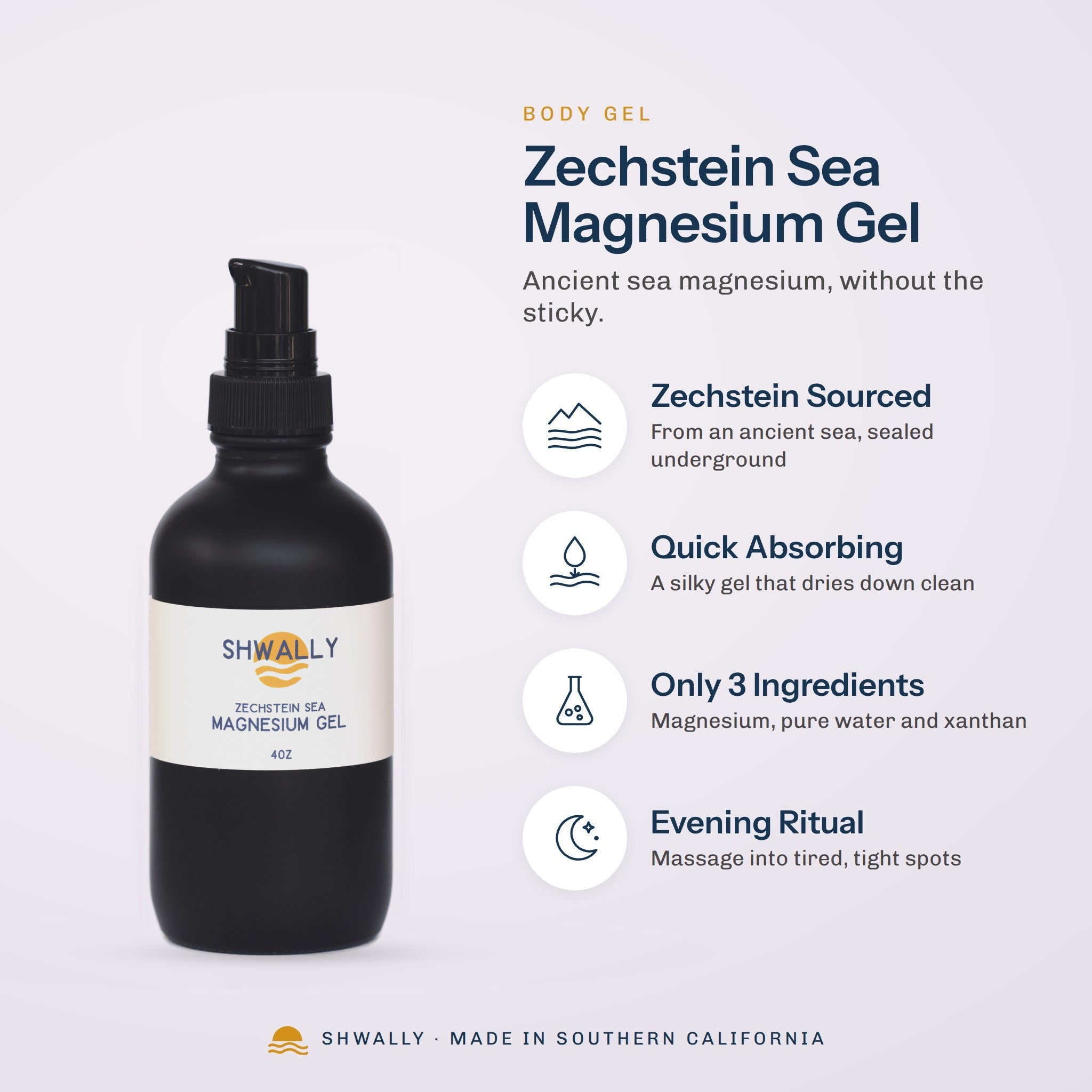 Shwally Zechstein Sea Magnesium Gel benefits