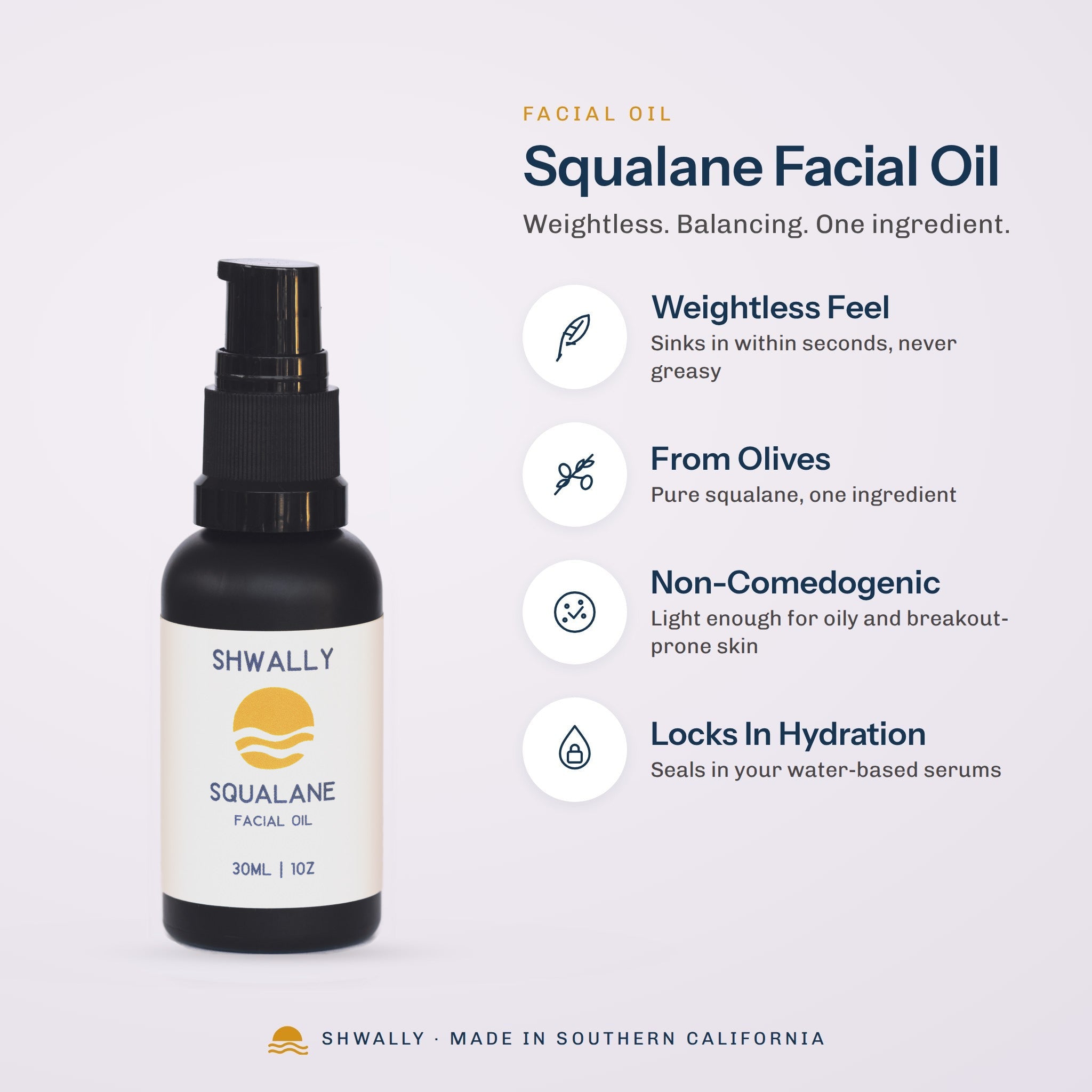 Shwally Squalane Facial Oil benefits