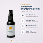 Shwally Elemental C Brightening Serum benefits
