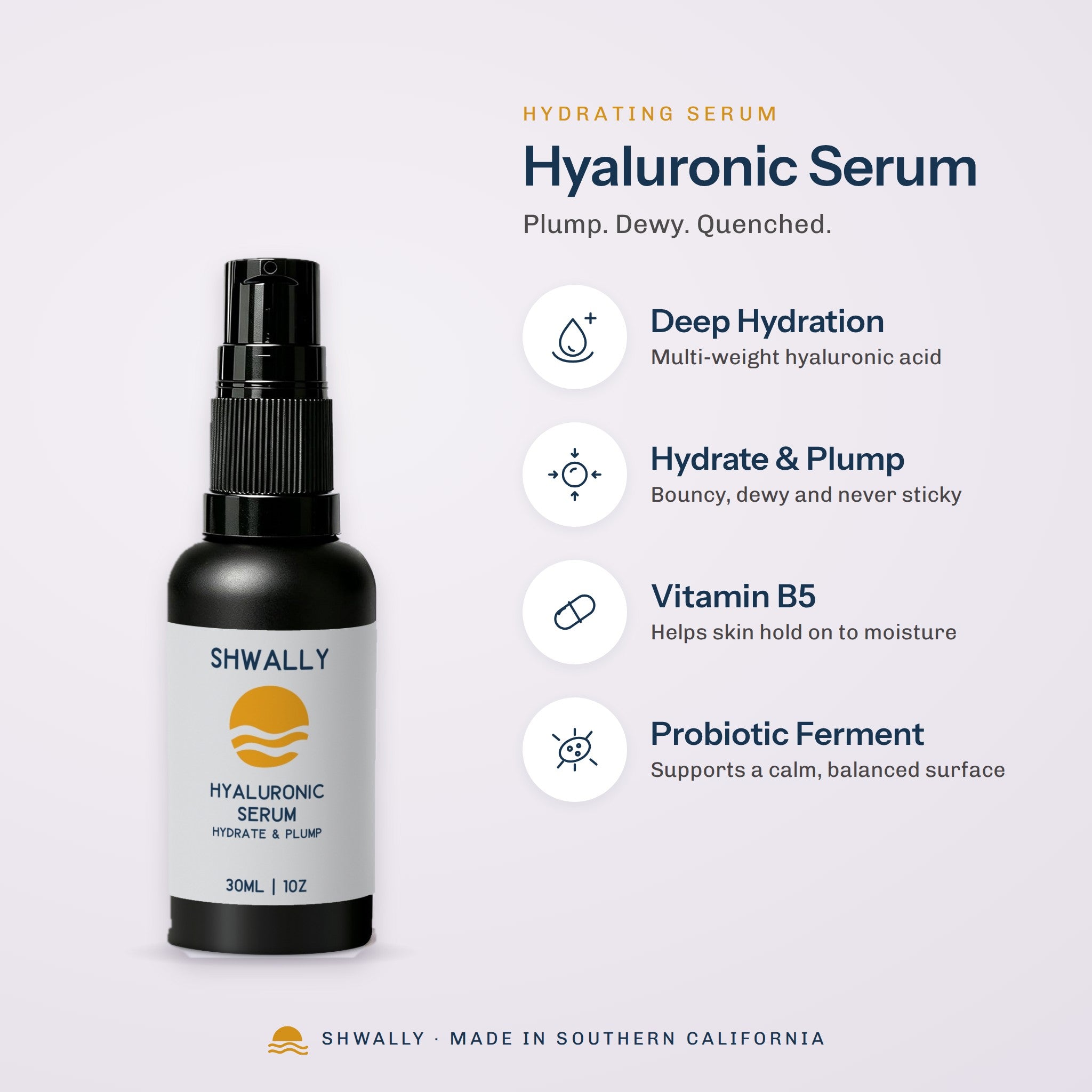 Shwally Hyaluronic Serum – Hydrate & Plump benefits