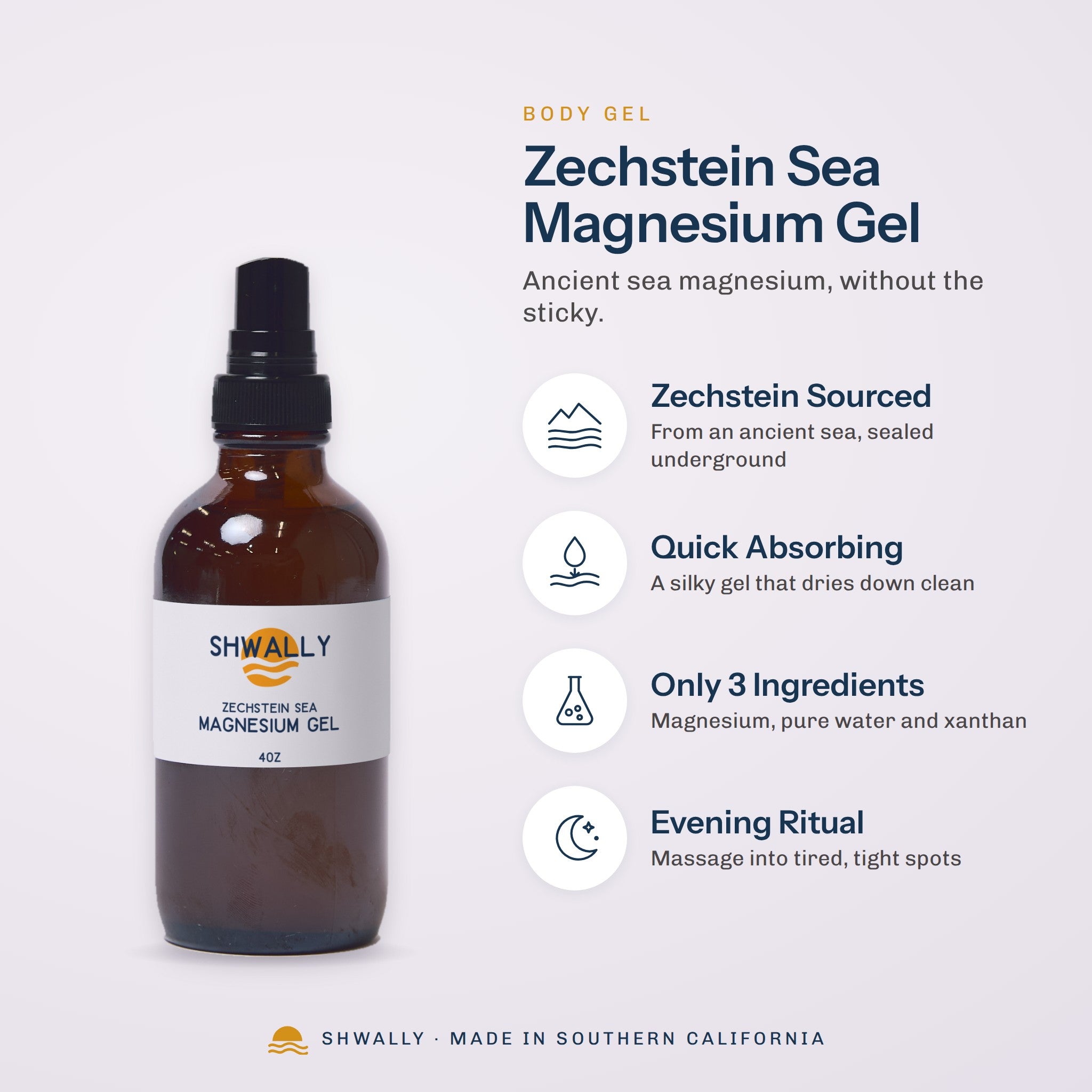 Shwally Zechstein Sea Magnesium Gel benefits