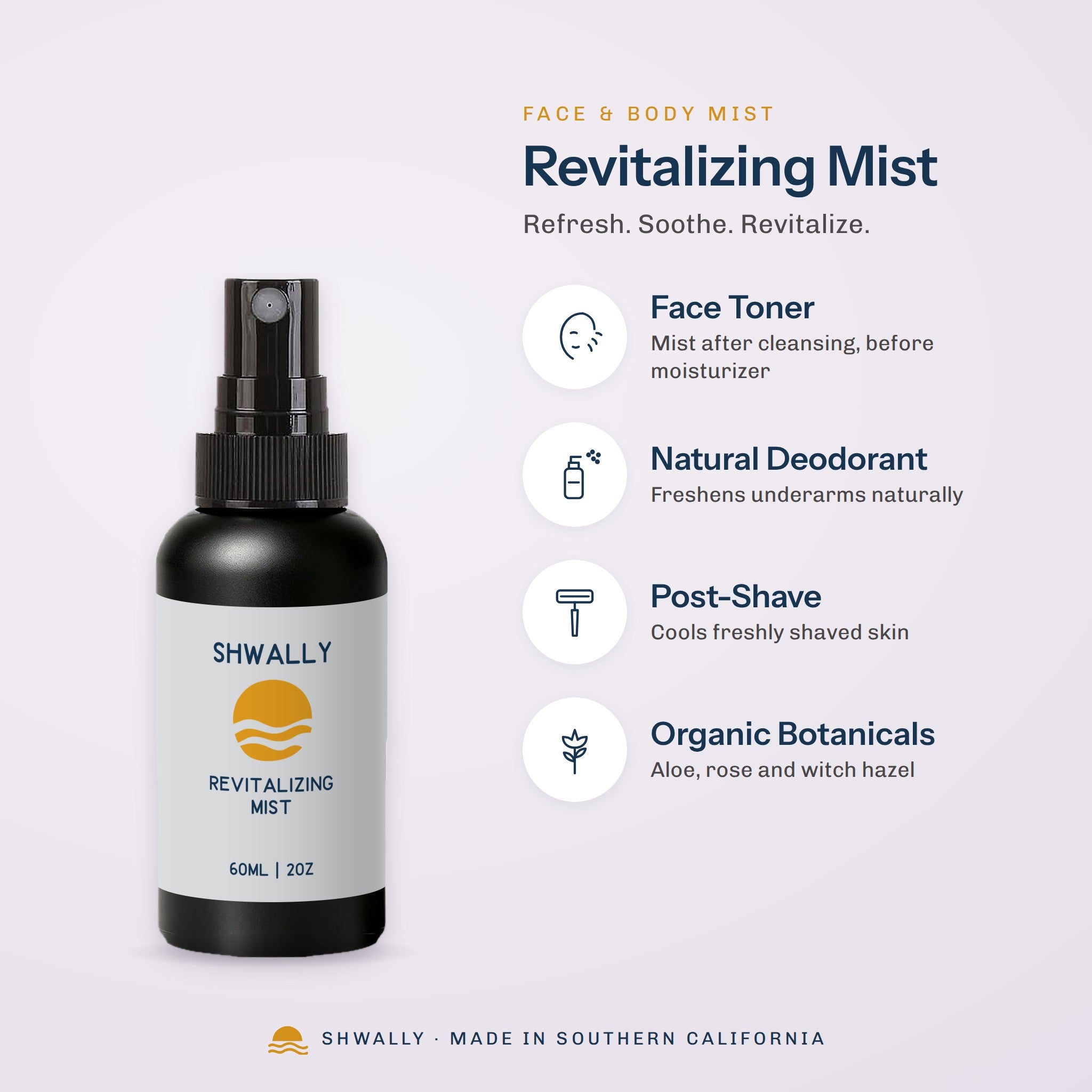 Shwally Revitalizing Mist benefits