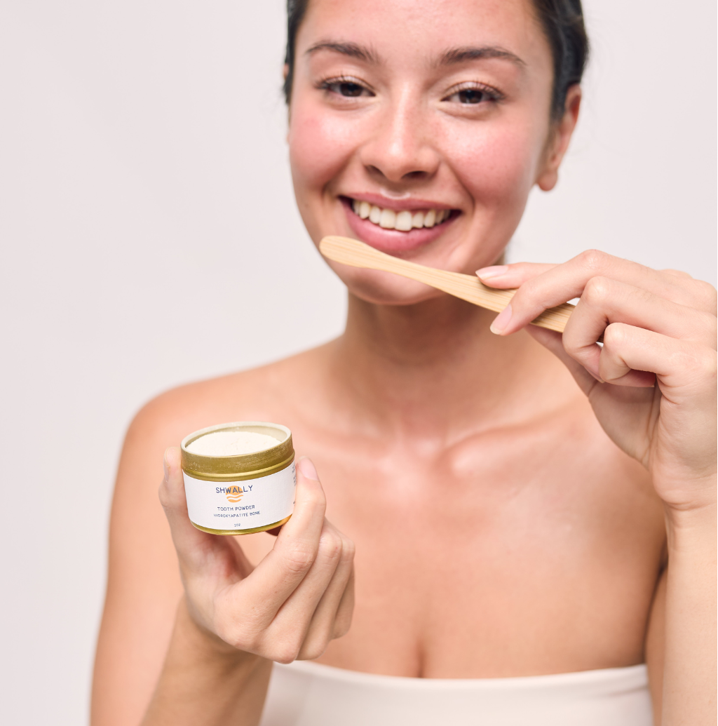 Shwally Magical Hydroxyapatite Cattle Bone & Egg Shell Tooth Powder