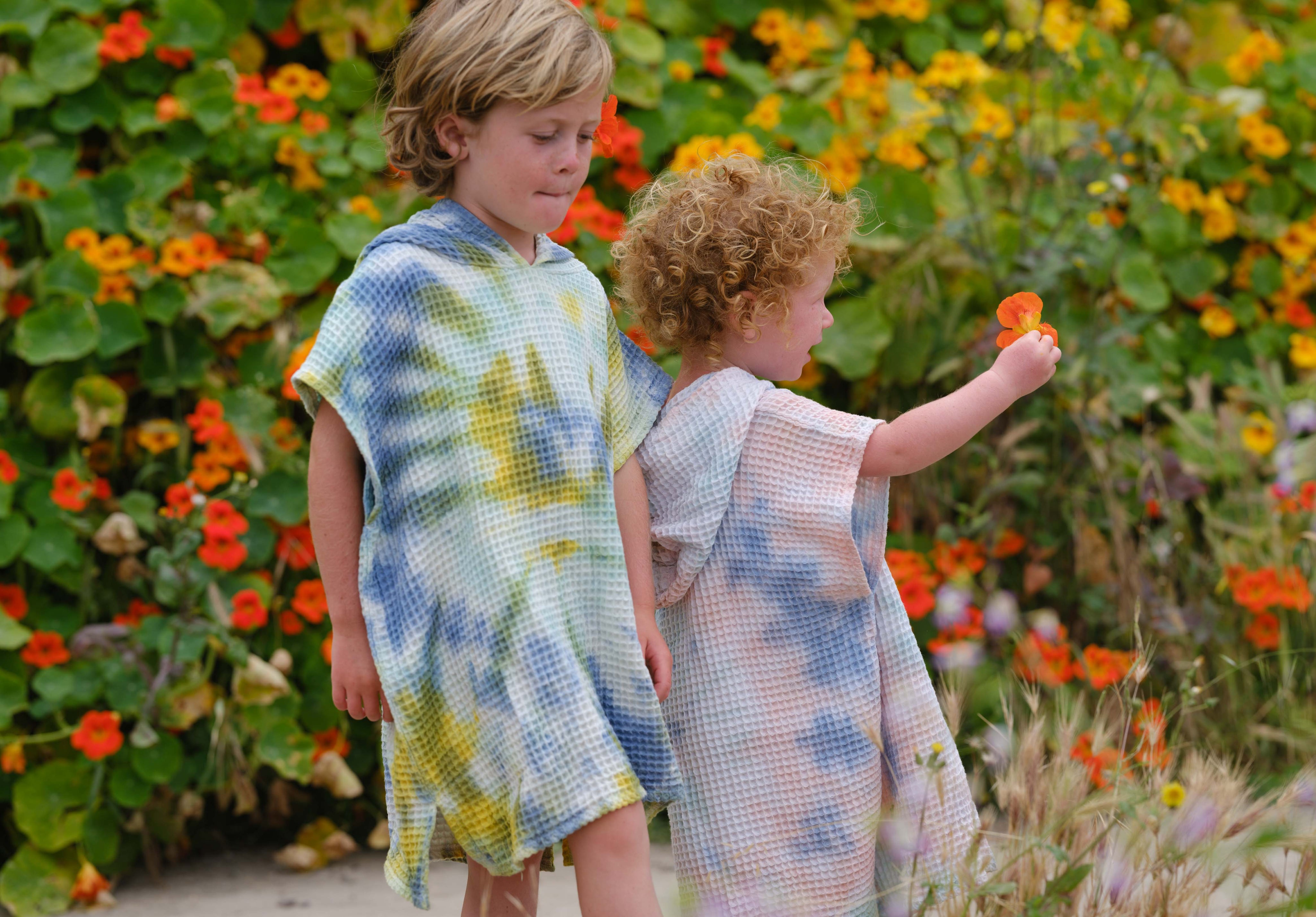 The Shwally Hand-Dyed Ponchos