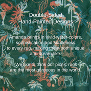 The Shwally Picnic Blanket - Sunny Jungle