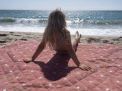 The Shwally Picnic Blanket - Sunset Rose