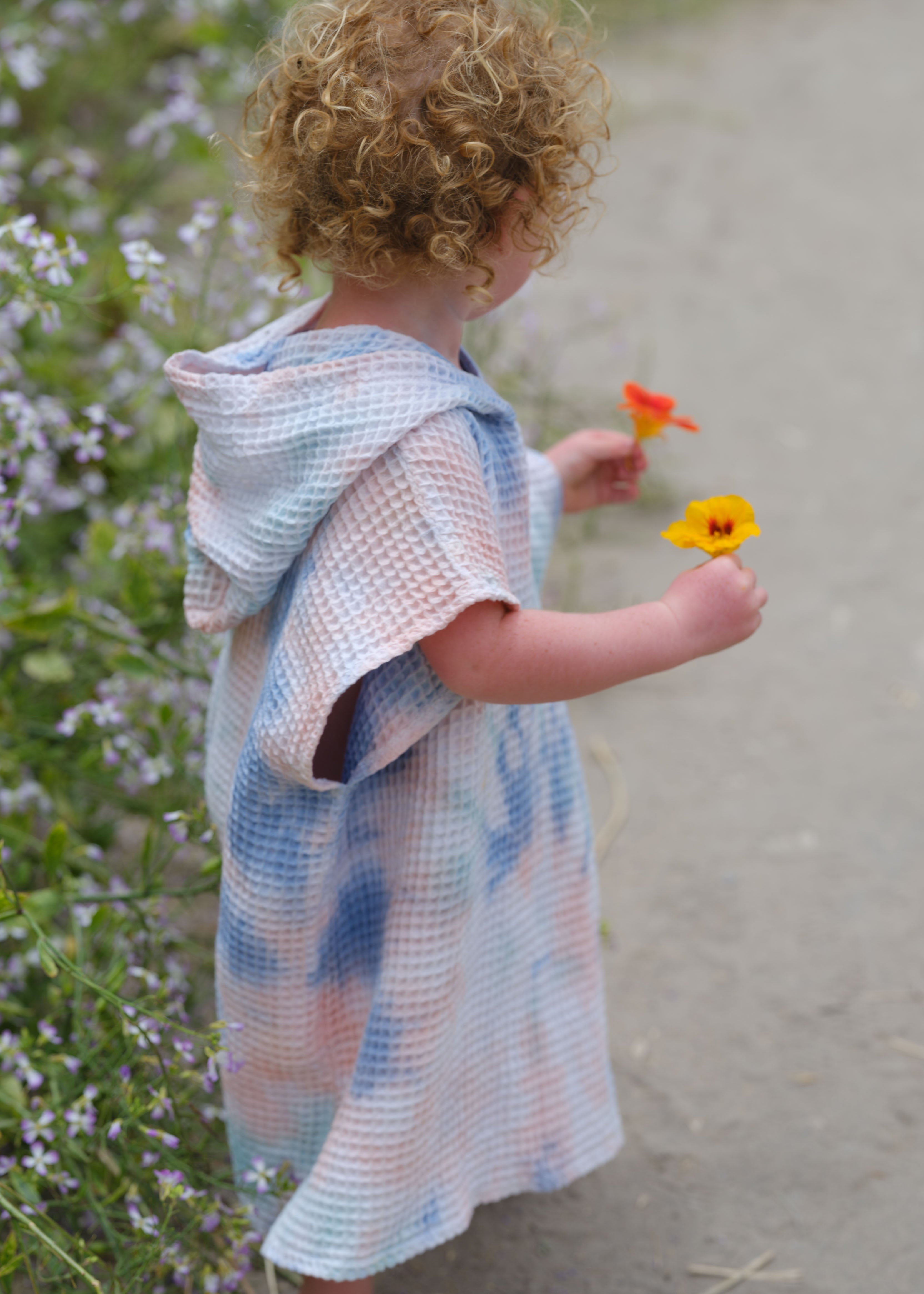 The Shwally Hand-Dyed Ponchos