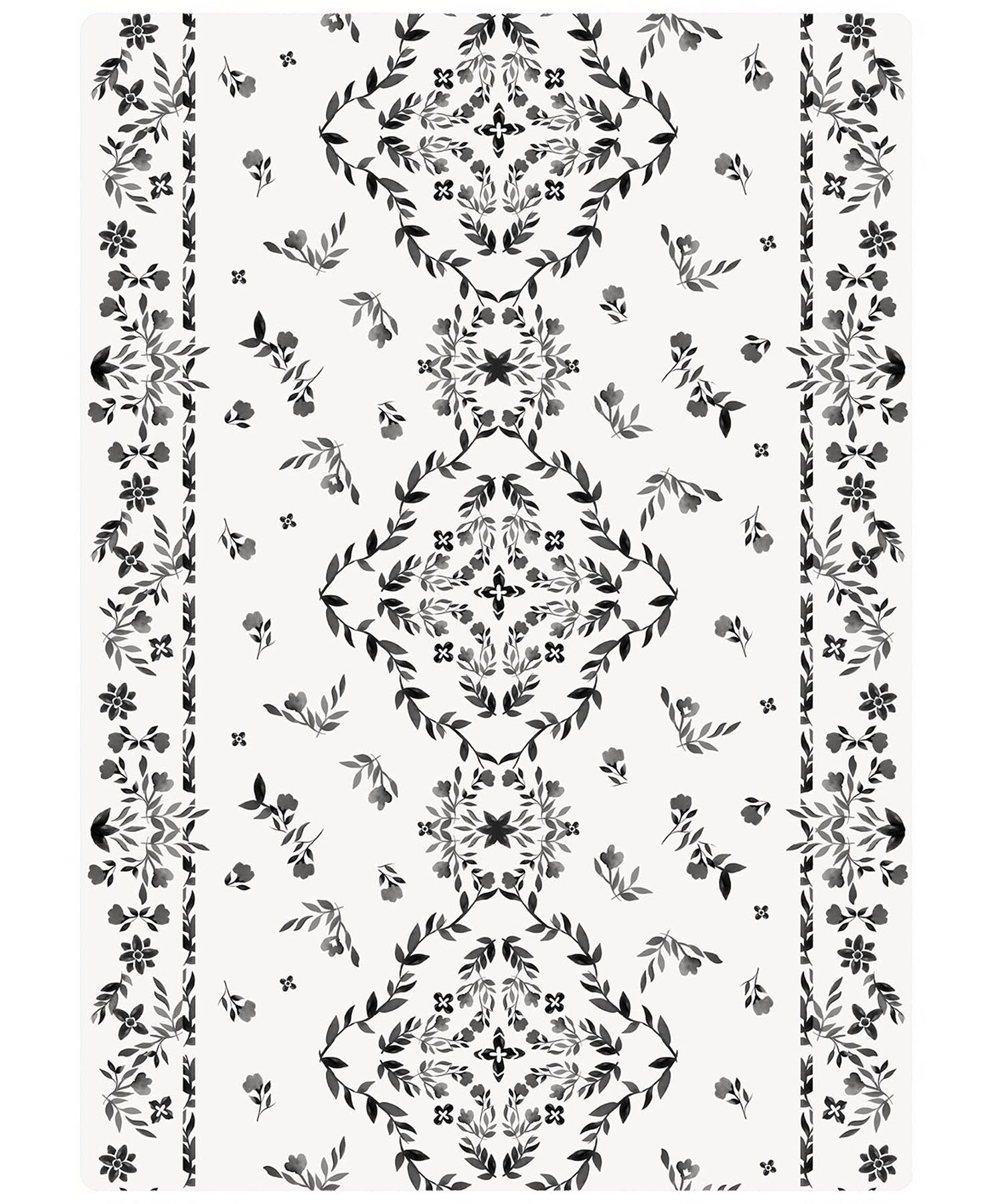 The August Rose White Shwally Playmat