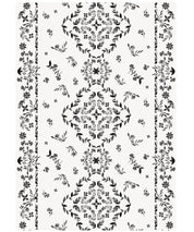 The August Rose White Shwally Playmat