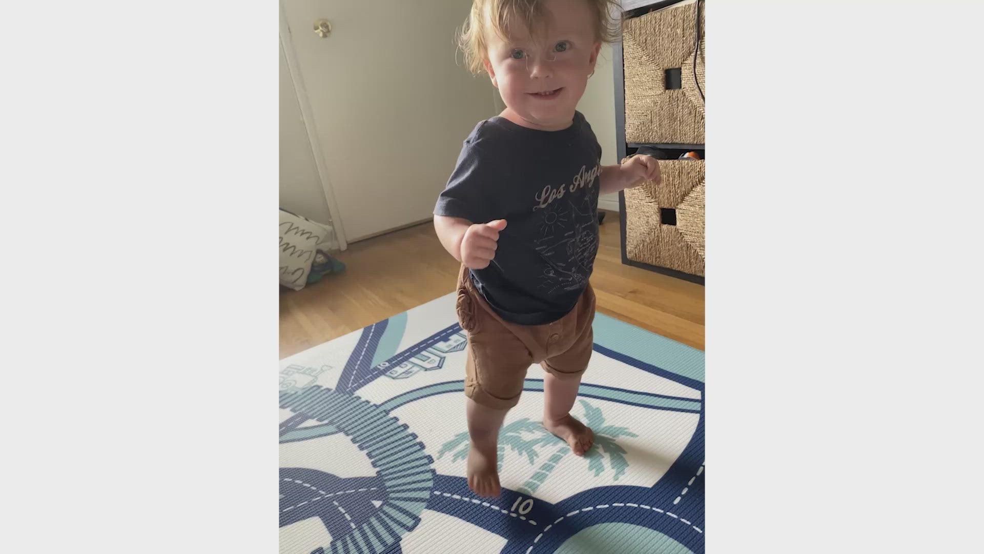 The August Rose White Shwally Playmat