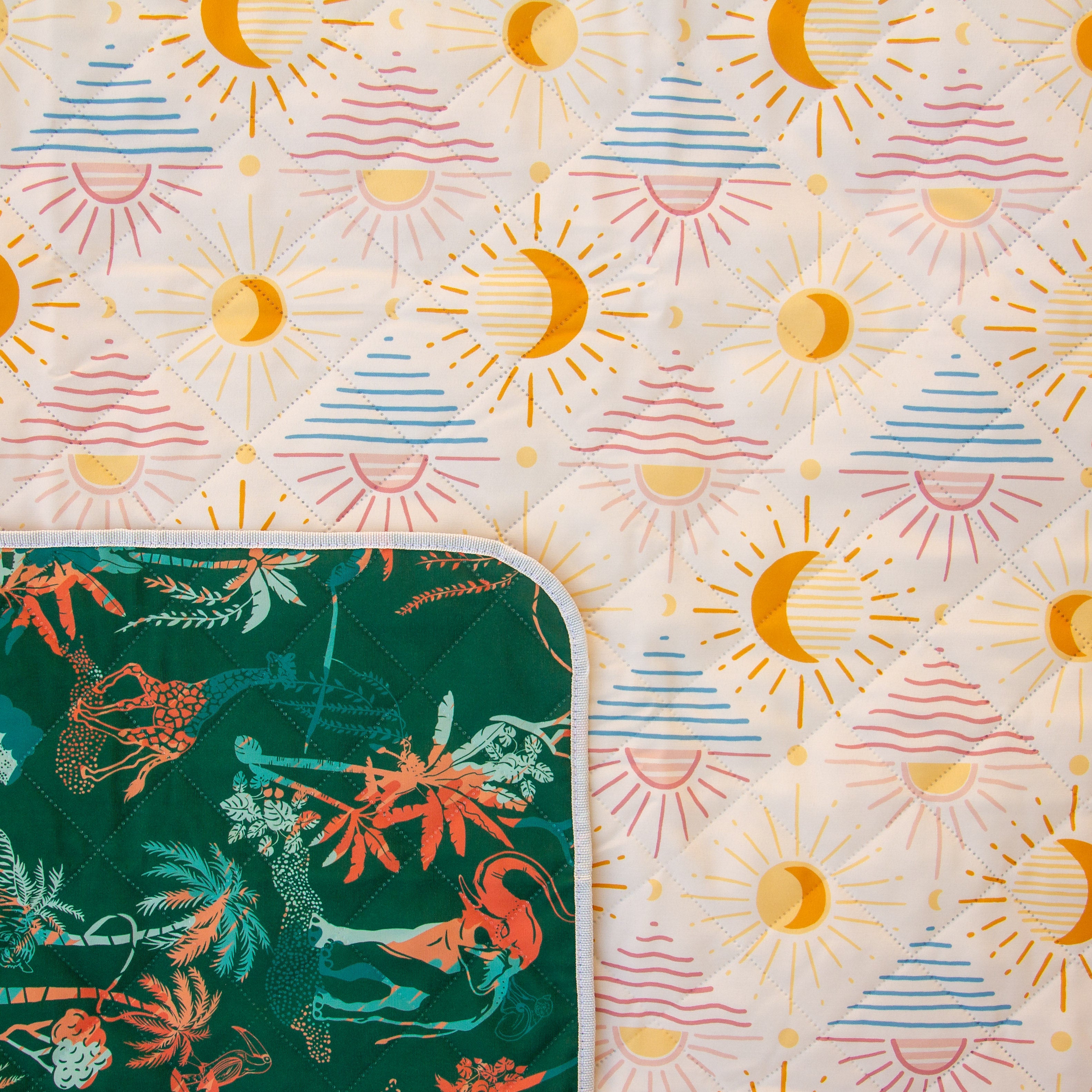 The Shwally Picnic Blanket - Sunny Jungle