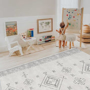 The Dakota Ivory Shwally Playmat