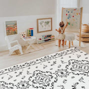 The August Rose White Shwally Playmat